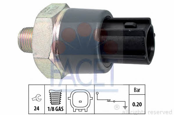 Facet 7.0166 Oil pressure sensor 70166: Buy near me in Poland at 2407.PL - Good price!