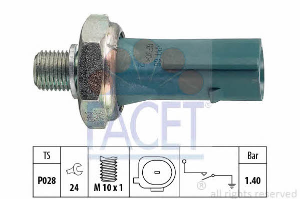 Facet 7.0171 Oil pressure sensor 70171: Buy near me in Poland at 2407.PL - Good price!