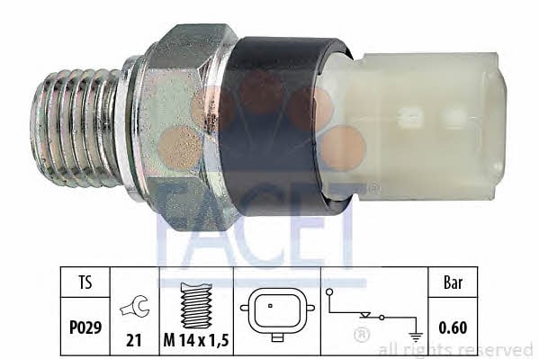 Facet 7.0178 Oil pressure sensor 70178: Buy near me in Poland at 2407.PL - Good price!