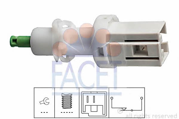 Facet 7.1068 Brake light switch 71068: Buy near me at 2407.PL in Poland at an Affordable price!