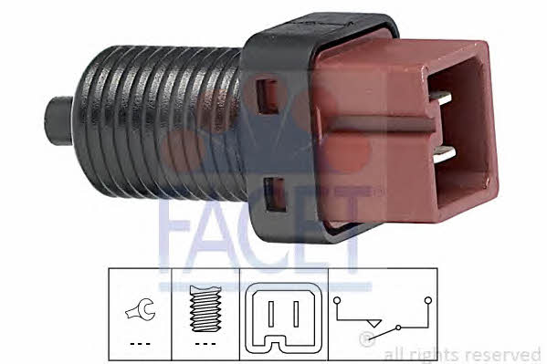 Facet 7.1132 Brake light switch 71132: Buy near me at 2407.PL in Poland at an Affordable price!