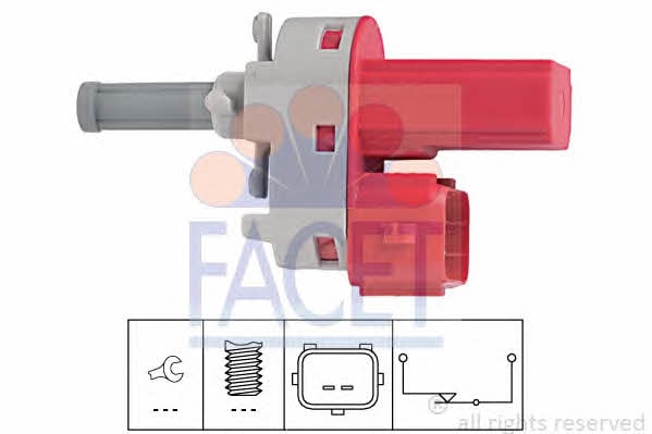 Facet 7.1171 Brake light switch 71171: Buy near me at 2407.PL in Poland at an Affordable price!