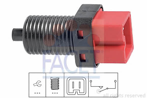 Facet 7.1184 Brake light switch 71184: Buy near me at 2407.PL in Poland at an Affordable price!