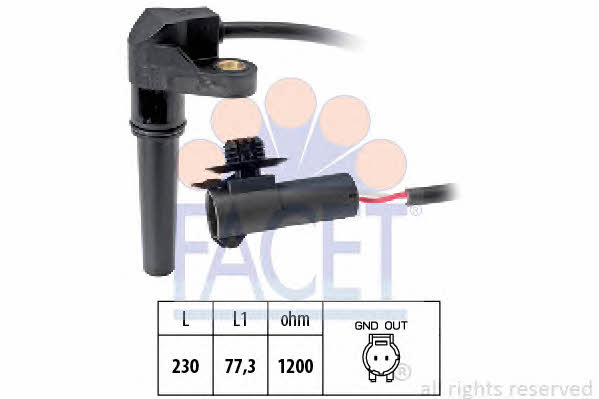 Facet 9.0617 Camshaft position sensor 90617: Buy near me in Poland at 2407.PL - Good price!