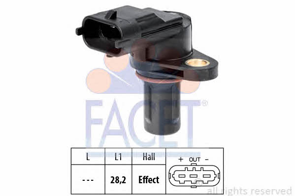 Facet 9.0619 Camshaft position sensor 90619: Buy near me in Poland at 2407.PL - Good price!