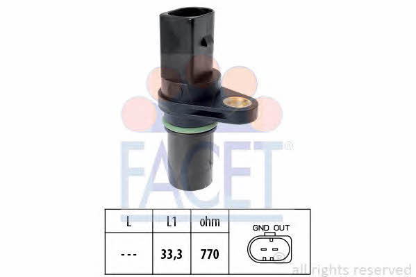 Facet 9.0640 Camshaft position sensor 90640: Buy near me in Poland at 2407.PL - Good price!