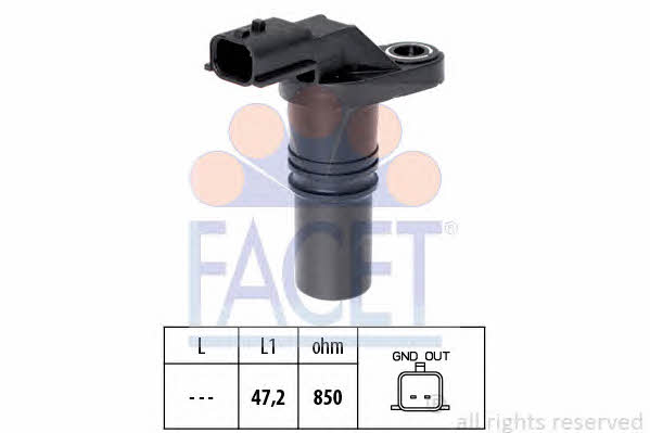 Facet 9.0645 Camshaft position sensor 90645: Buy near me in Poland at 2407.PL - Good price!