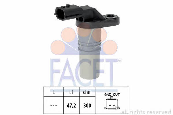 Facet 9.0646 Camshaft position sensor 90646: Buy near me in Poland at 2407.PL - Good price!