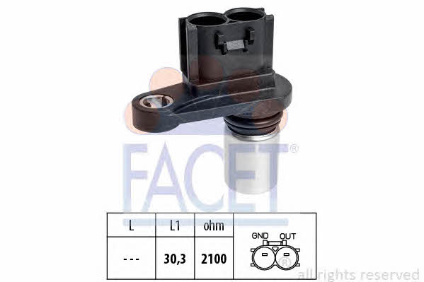 Facet 9.0716 Camshaft position sensor 90716: Buy near me in Poland at 2407.PL - Good price!