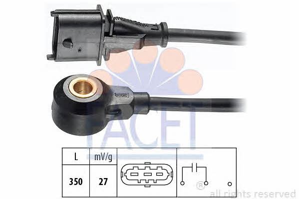 Facet 9.3074 Knock sensor 93074: Buy near me at 2407.PL in Poland at an Affordable price!