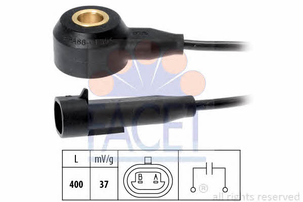 Facet 9.3079 Knock sensor 93079: Buy near me in Poland at 2407.PL - Good price!