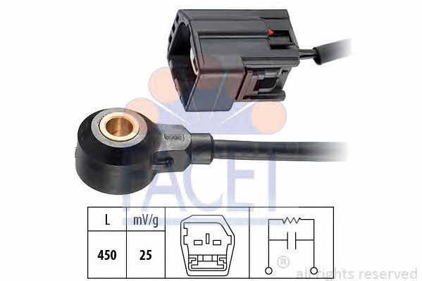Facet 9.3091 Knock sensor 93091: Buy near me at 2407.PL in Poland at an Affordable price!