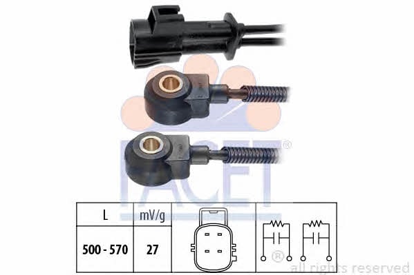 Facet 9.3131 Knock sensor 93131: Buy near me at 2407.PL in Poland at an Affordable price!