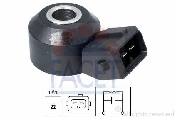 Facet 9.3234 Knock sensor 93234: Buy near me at 2407.PL in Poland at an Affordable price!