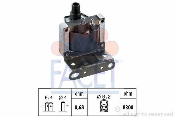 Facet 9.6009 Ignition coil 96009: Buy near me in Poland at 2407.PL - Good price!