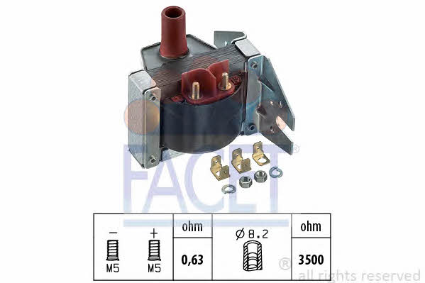 Facet 9.6032 Ignition coil 96032: Buy near me in Poland at 2407.PL - Good price!