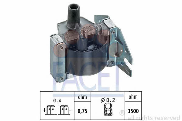 Facet 9.6058 Ignition coil 96058: Buy near me in Poland at 2407.PL - Good price!
