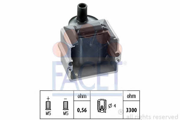 Facet 9.6059 Ignition coil 96059: Buy near me in Poland at 2407.PL - Good price!