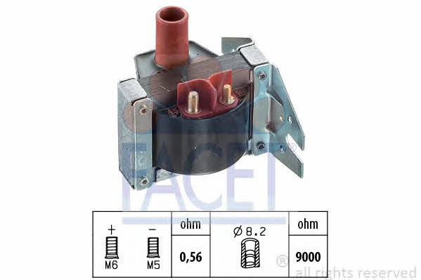 Facet 9.6080 Ignition coil 96080: Buy near me at 2407.PL in Poland at an Affordable price!
