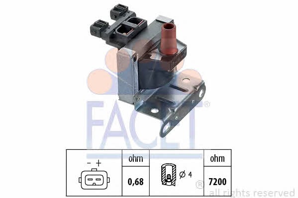 Facet 9.6091 Ignition coil 96091: Buy near me in Poland at 2407.PL - Good price!