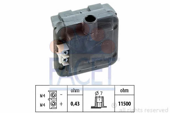 Facet 9.6113 Ignition coil 96113: Buy near me in Poland at 2407.PL - Good price!