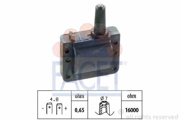 Facet 9.6116 Ignition coil 96116: Buy near me in Poland at 2407.PL - Good price!