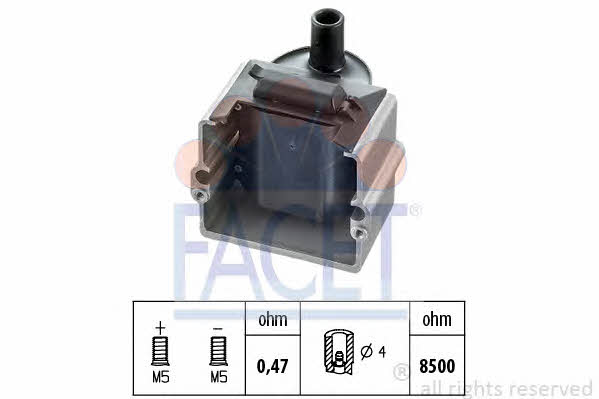 Facet 9.6169 Ignition coil 96169: Buy near me in Poland at 2407.PL - Good price!