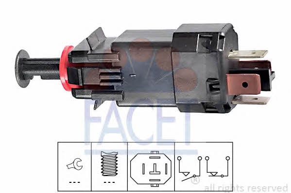 Facet 7.1205 Brake light switch 71205: Buy near me at 2407.PL in Poland at an Affordable price!