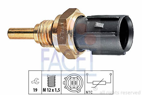 Facet 7.3198 Coolant temperature sensor 73198: Buy near me at 2407.PL in Poland at an Affordable price!