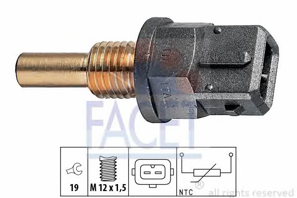 Facet 7.3200 Coolant temperature sensor 73200: Buy near me at 2407.PL in Poland at an Affordable price!