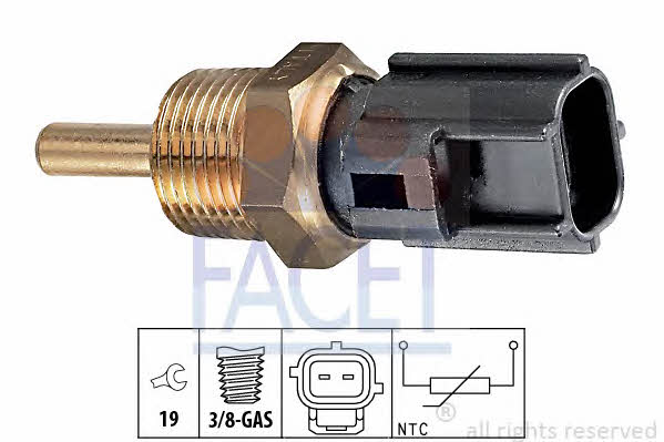 Facet 7.3230 Coolant temperature sensor 73230: Buy near me at 2407.PL in Poland at an Affordable price!