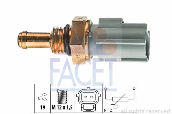 Facet 7.3234 Coolant temperature sensor 73234: Buy near me at 2407.PL in Poland at an Affordable price!