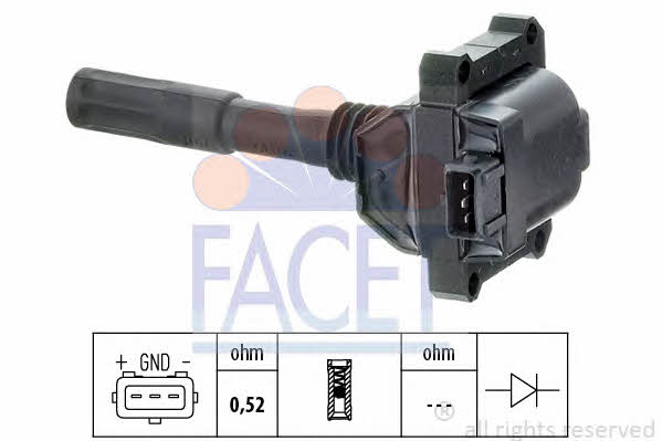 Facet 9.6213 Ignition coil 96213: Buy near me in Poland at 2407.PL - Good price!