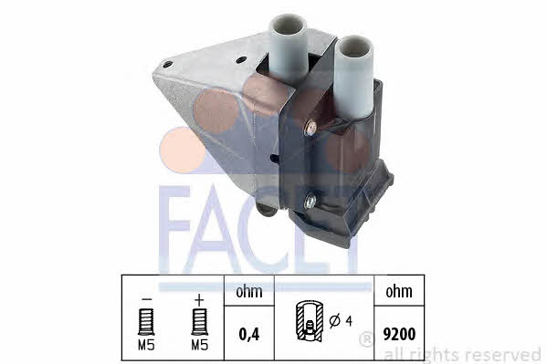 Facet 9.6217 Ignition coil 96217: Buy near me in Poland at 2407.PL - Good price!