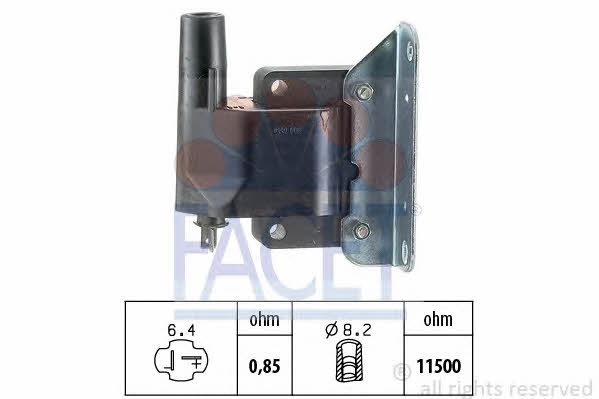 Facet 9.6244 Ignition coil 96244: Buy near me in Poland at 2407.PL - Good price!