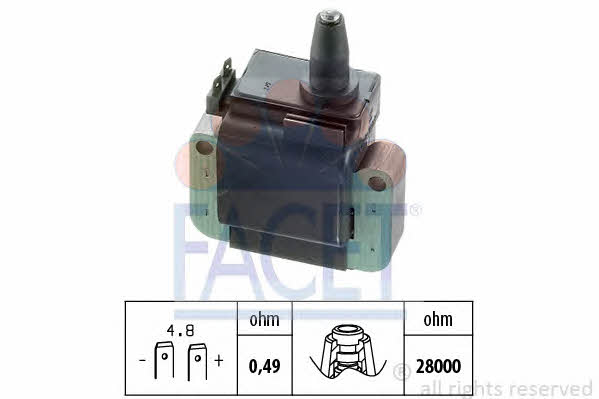 Facet 9.6247 Ignition coil 96247: Buy near me in Poland at 2407.PL - Good price!