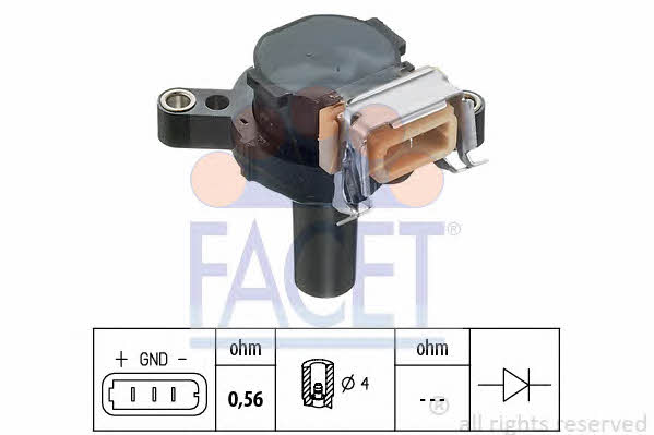 Facet 9.6252 Ignition coil 96252: Buy near me in Poland at 2407.PL - Good price!
