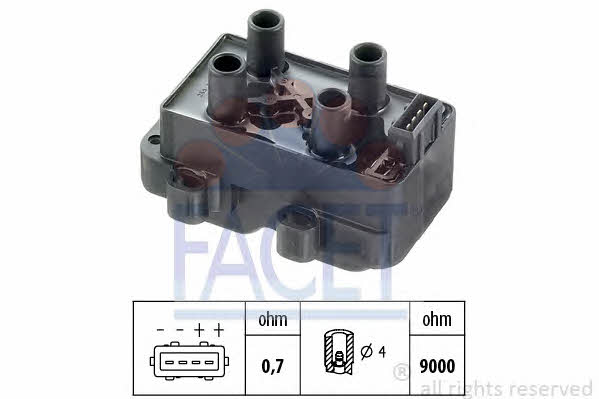 Facet 9.6265 Ignition coil 96265: Buy near me in Poland at 2407.PL - Good price!