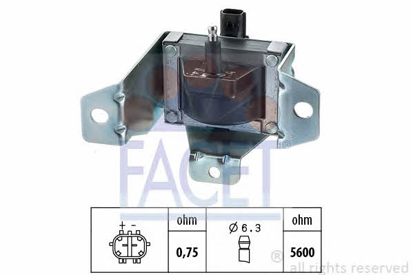 Facet 9.6274 Катушка зажигания 96274: Отличная цена - Купить в Польше на 2407.PL!