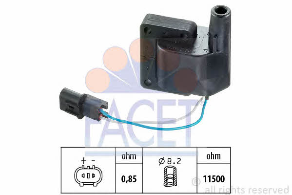 Facet 9.6294 Ignition coil 96294: Buy near me in Poland at 2407.PL - Good price!