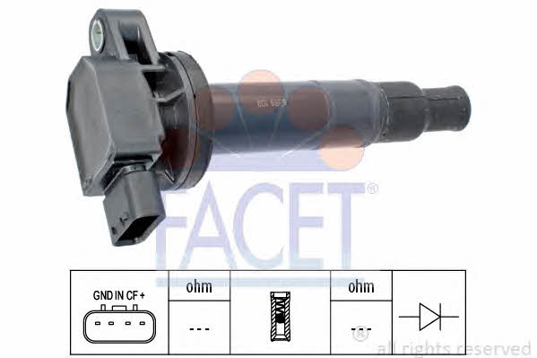 Facet 9.6359 Ignition coil 96359: Buy near me in Poland at 2407.PL - Good price!