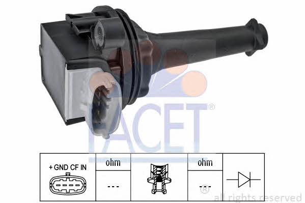 Facet 9.6378 Ignition coil 96378: Buy near me in Poland at 2407.PL - Good price!