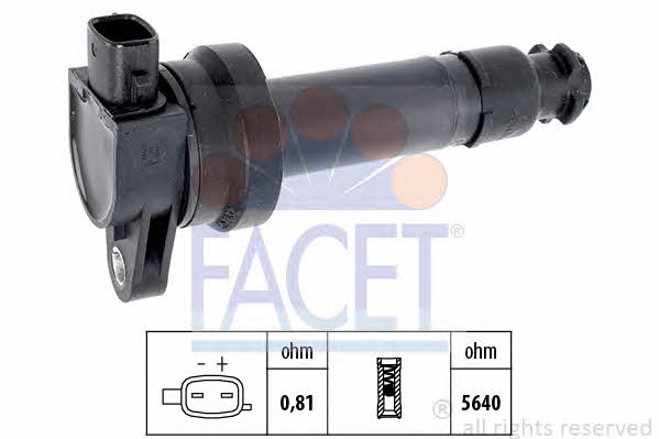 Facet 9.6395 Ignition coil 96395: Buy near me in Poland at 2407.PL - Good price!