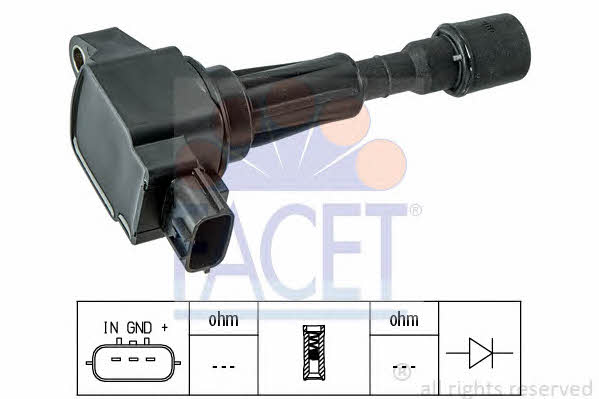 Facet 9.6416 Ignition coil 96416: Buy near me in Poland at 2407.PL - Good price!