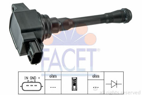 Facet 9.6452 Котушка запалювання 96452: Приваблива ціна - Купити у Польщі на 2407.PL!