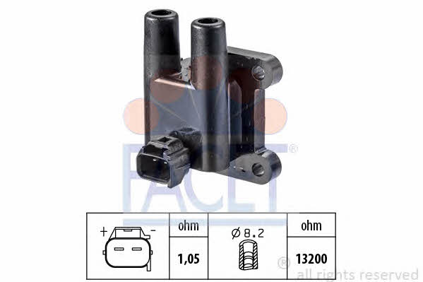 Facet 9.6482 Ignition coil 96482: Buy near me in Poland at 2407.PL - Good price!