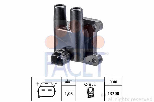 Facet 9.6484 Ignition coil 96484: Buy near me in Poland at 2407.PL - Good price!