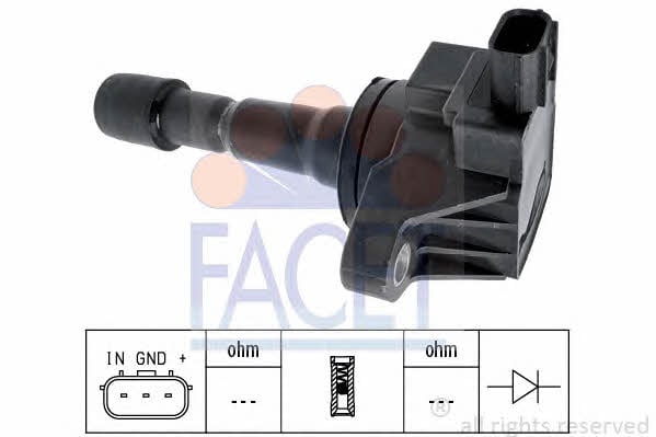 Facet 9.6503 Ignition coil 96503: Buy near me in Poland at 2407.PL - Good price!