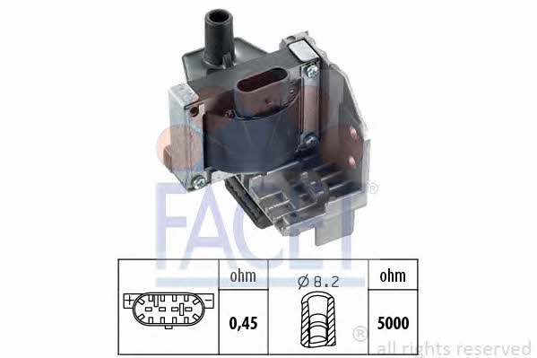 Facet 9.8003 Ignition coil 98003: Buy near me in Poland at 2407.PL - Good price!