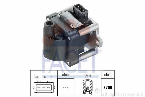 Facet 9.8114 Ignition coil 98114: Buy near me in Poland at 2407.PL - Good price!